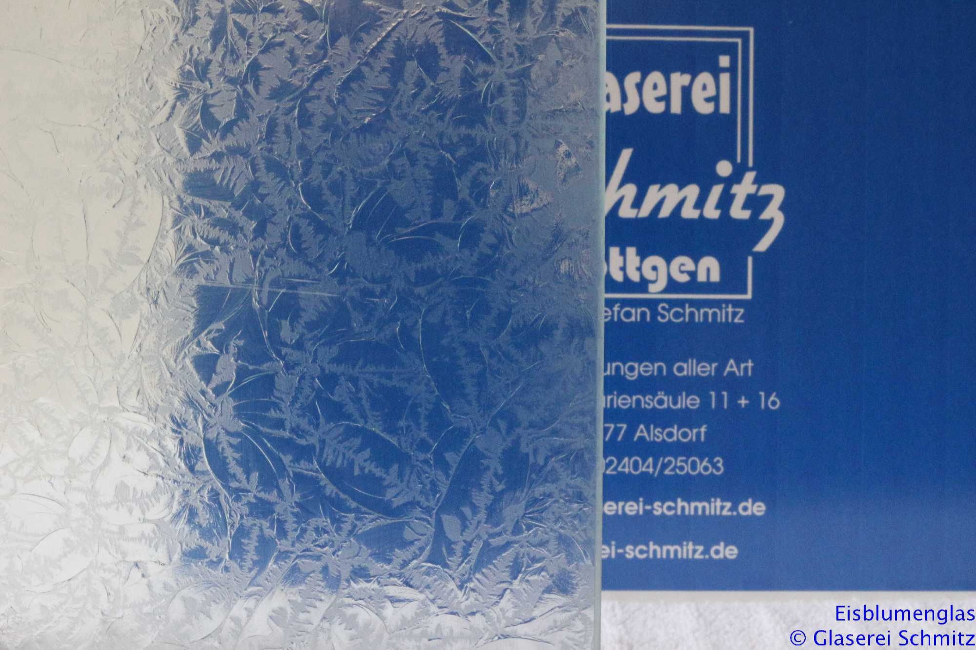 Eisblumenglas